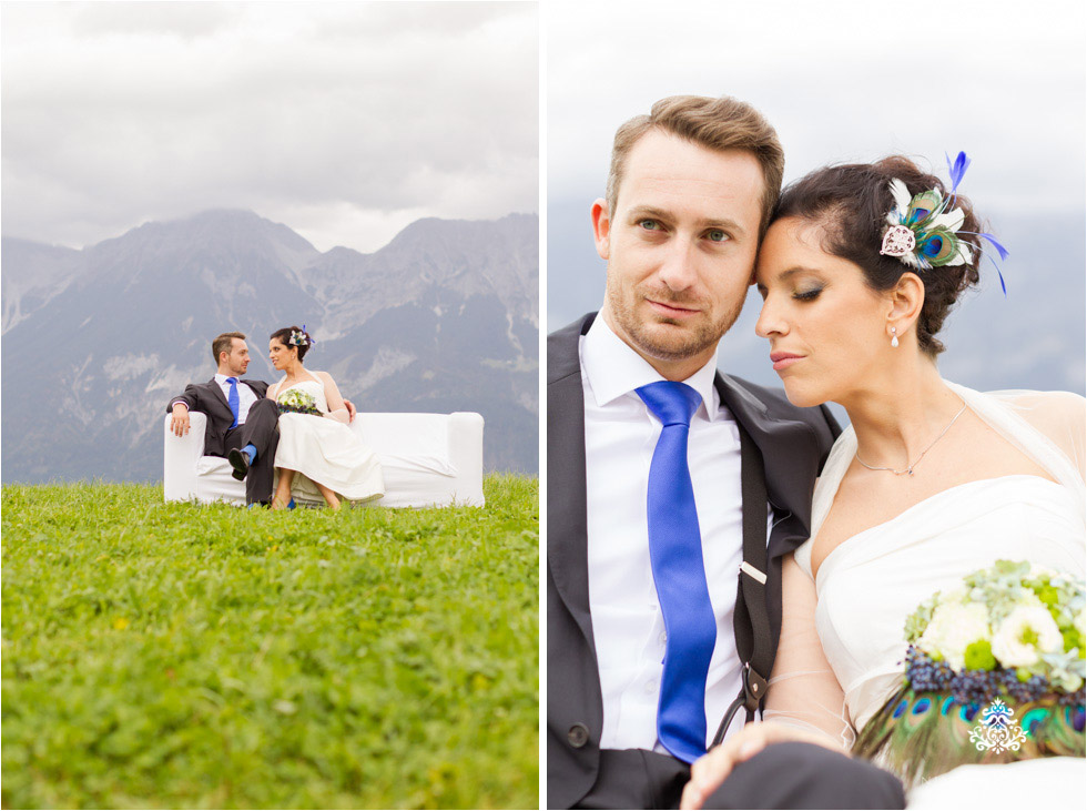 Peacock themed wedding | Maria & Toni | Congresspark Igls, Tyrol - Blog of Nina Hintringer Photography - Wedding Photography, Wedding Reportage and Destination Weddings