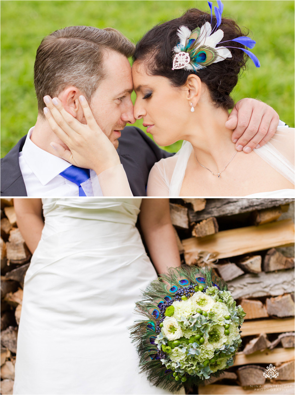 Peacock themed wedding | Maria & Toni | Congresspark Igls, Tyrol - Blog of Nina Hintringer Photography - Wedding Photography, Wedding Reportage and Destination Weddings