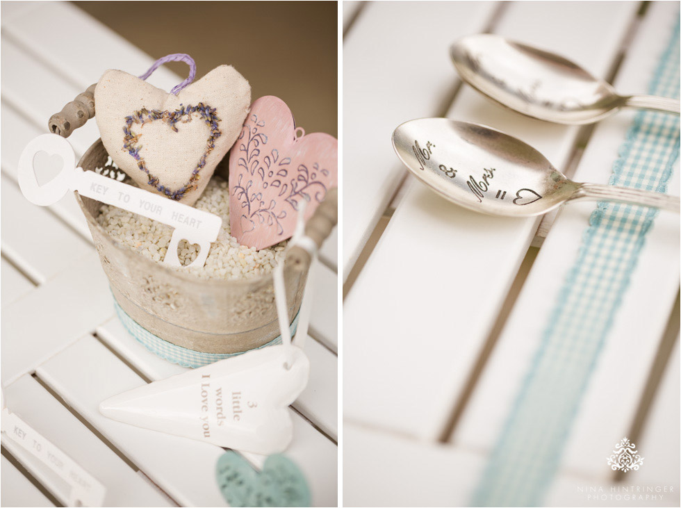 Wedding Inspirations | Mr. & Mrs. Spoon | Heart Decoration Ideas - Blog of Nina Hintringer Photography - Wedding Photography, Wedding Reportage and Destination Weddings