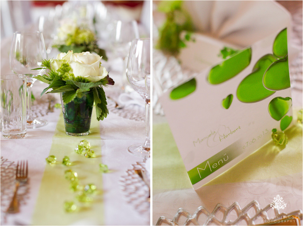 Romantic and emotional wedding | Green heart themed | Manuela & Herbert - Blog of Nina Hintringer Photography - Wedding Photography, Wedding Reportage and Destination Weddings