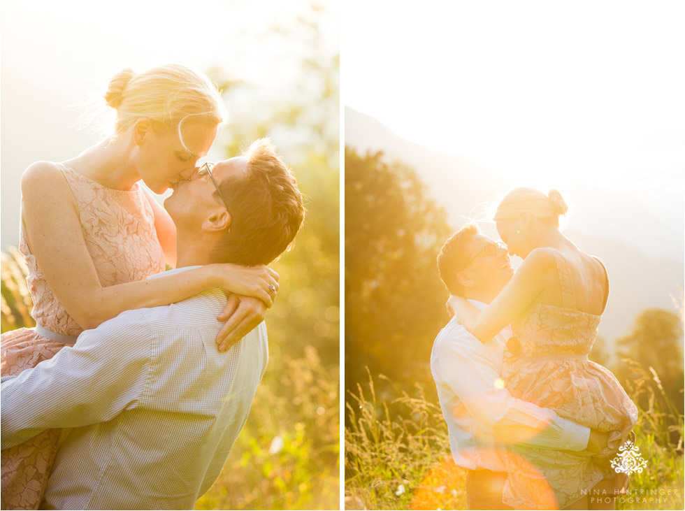 Engagement shoot with a vintage bike at sunset | Saskia & Christian - Blog of Nina Hintringer Photography - Wedding Photography, Wedding Reportage and Destination Weddings