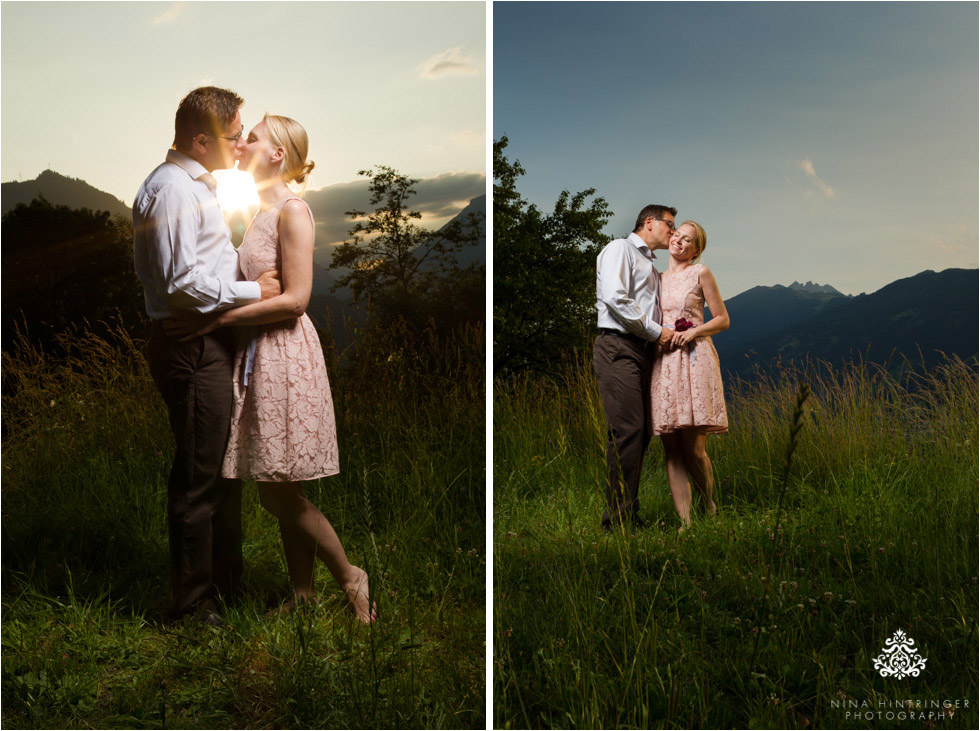 Engagement shoot with a vintage bike at sunset | Saskia & Christian - Blog of Nina Hintringer Photography - Wedding Photography, Wedding Reportage and Destination Weddings