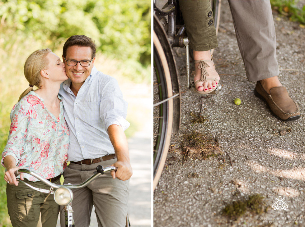 Engagement shoot with a vintage bike at sunset | Saskia & Christian - Blog of Nina Hintringer Photography - Wedding Photography, Wedding Reportage and Destination Weddings