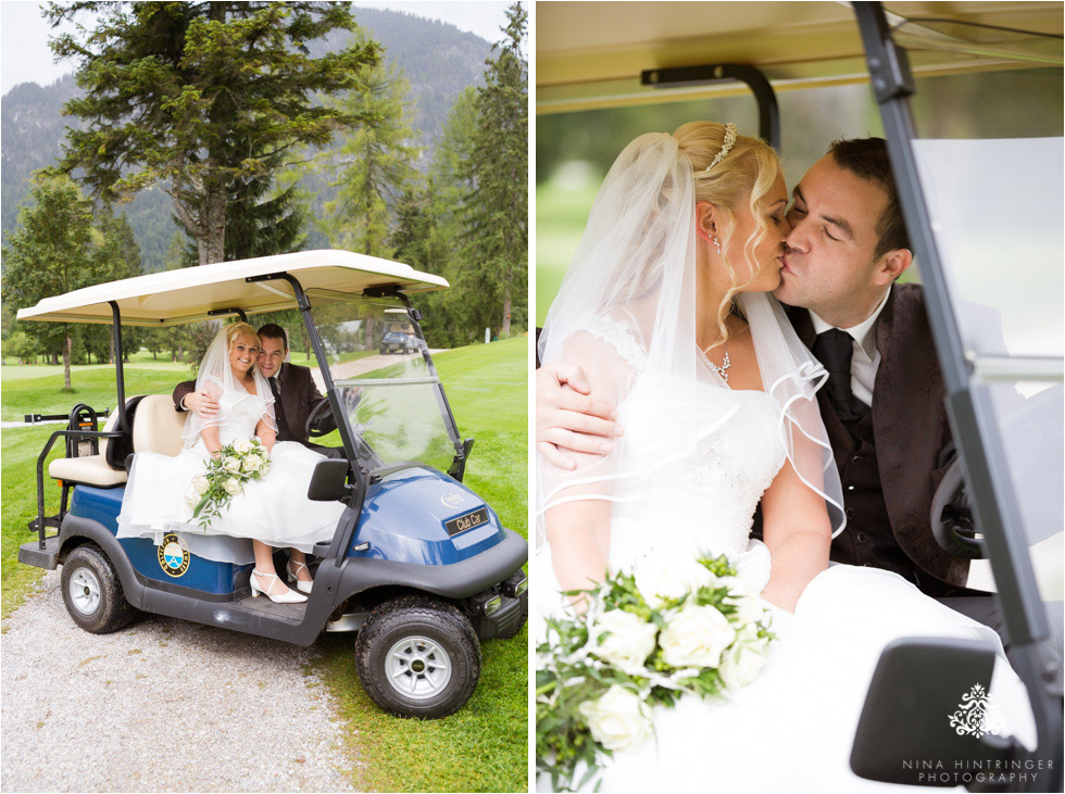 Corinna & Rene are hitched | Golf course wedding shoot - Blog of Nina Hintringer Photography - Wedding Photography, Wedding Reportage and Destination Weddings