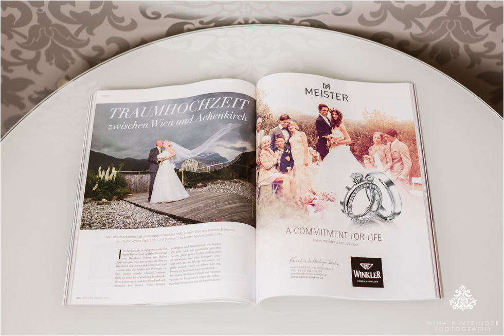 Publications: BRIDES Magazine UK & TIROLERIN - Blog of Nina Hintringer Photography - Wedding Photography, Wedding Reportage and Destination Weddings