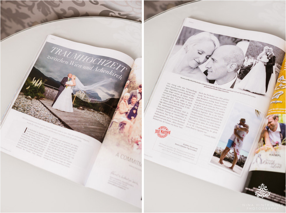 Publications: BRIDES Magazine UK & TIROLERIN - Blog of Nina Hintringer Photography - Wedding Photography, Wedding Reportage and Destination Weddings