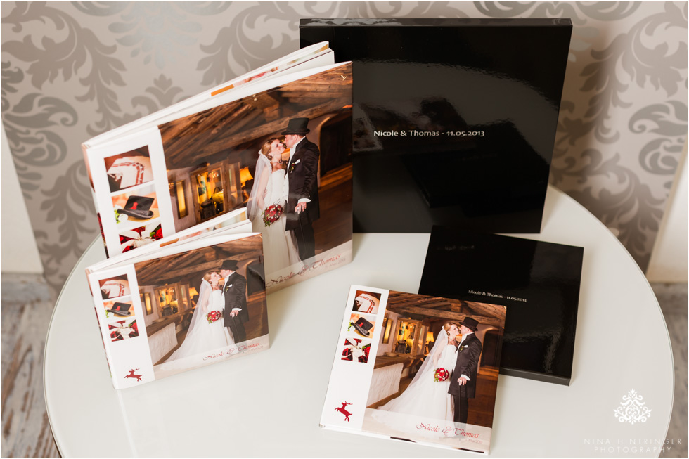 Smaller parent books as a copy are also available - Blog of Nina Hintringer Photography - Wedding Photography, Wedding Reportage and Destination Weddings