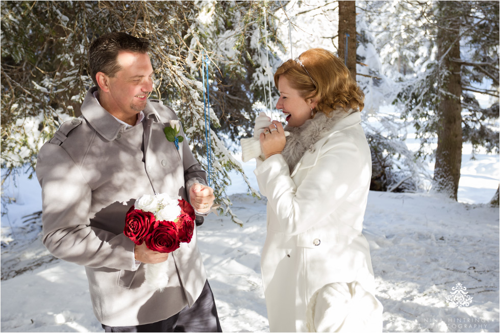 Vow Renewal in the Snow | Angela & Zane from Dubai renew their vows in beautiful snowy Austria - Blog of Nina Hintringer Photography - Wedding Photography, Wedding Reportage and Destination Weddings