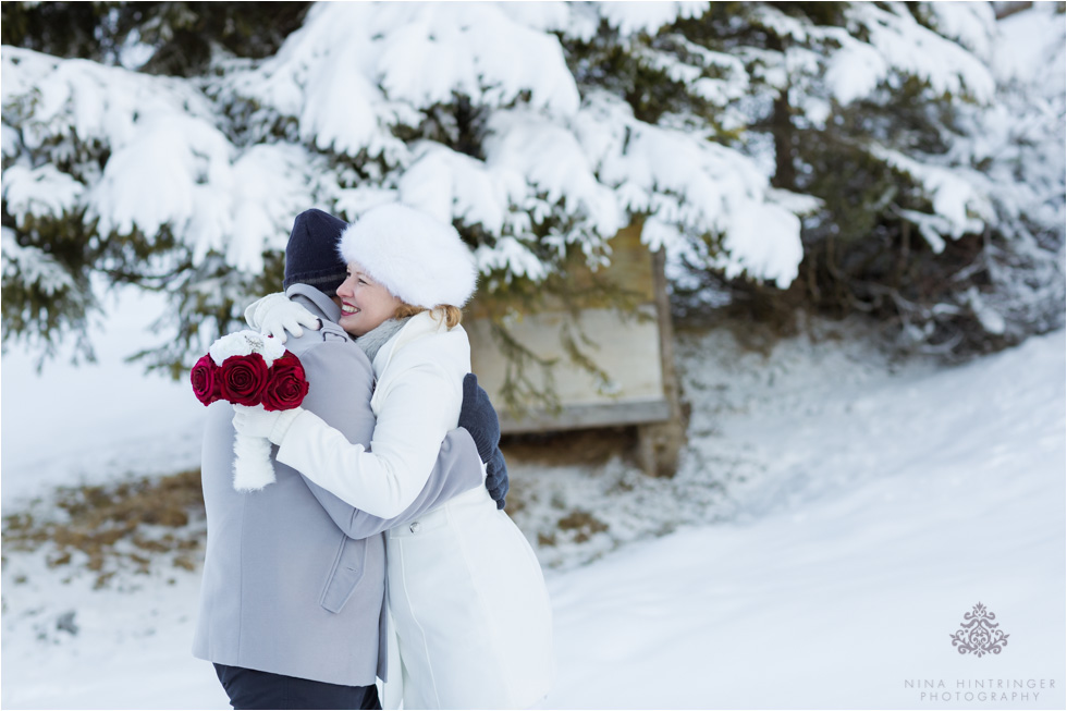 Vow Renewal in the Snow | Angela & Zane from Dubai renew their vows in beautiful snowy Austria - Blog of Nina Hintringer Photography - Wedding Photography, Wedding Reportage and Destination Weddings