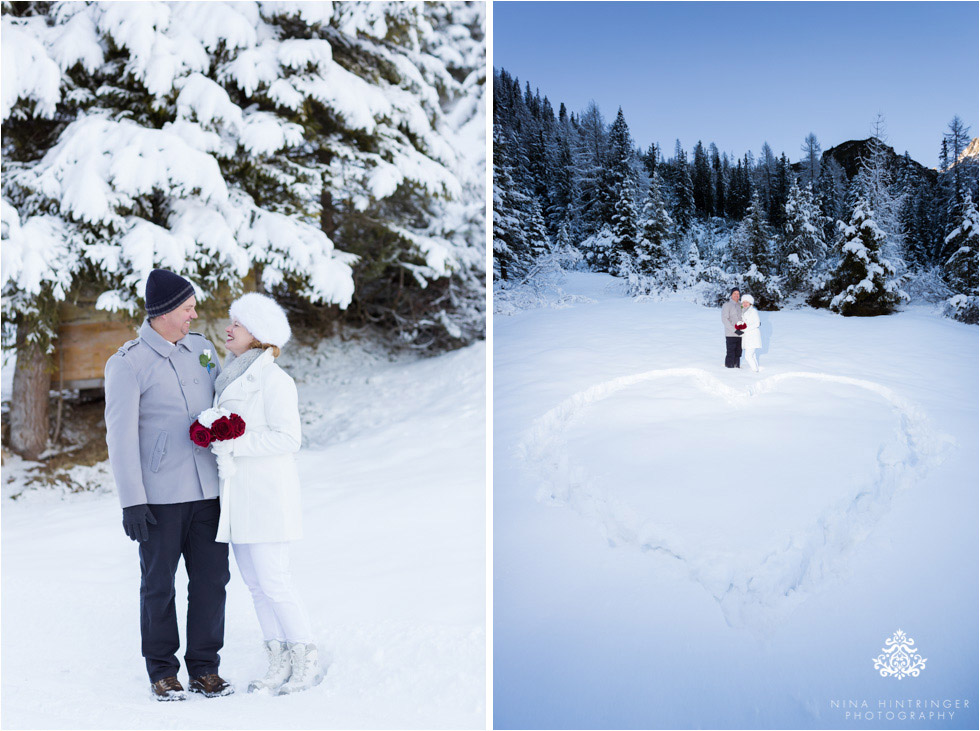 Vow Renewal in the Snow | Angela & Zane from Dubai renew their vows in beautiful snowy Austria - Blog of Nina Hintringer Photography - Wedding Photography, Wedding Reportage and Destination Weddings