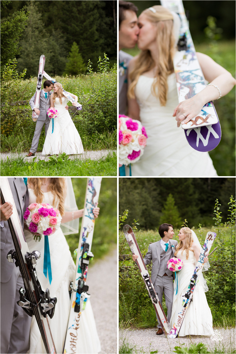 Ski-Inspired Summer Wedding | Cat & Menno and their Tiffany Blue Color Theme - Blog of Nina Hintringer Photography - Wedding Photography, Wedding Reportage and Destination Weddings