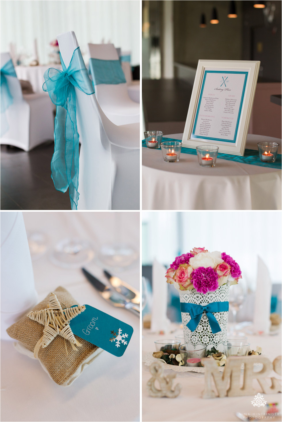 Ski-Inspired Summer Wedding | Cat & Menno and their Tiffany Blue Color Theme - Blog of Nina Hintringer Photography - Wedding Photography, Wedding Reportage and Destination Weddings