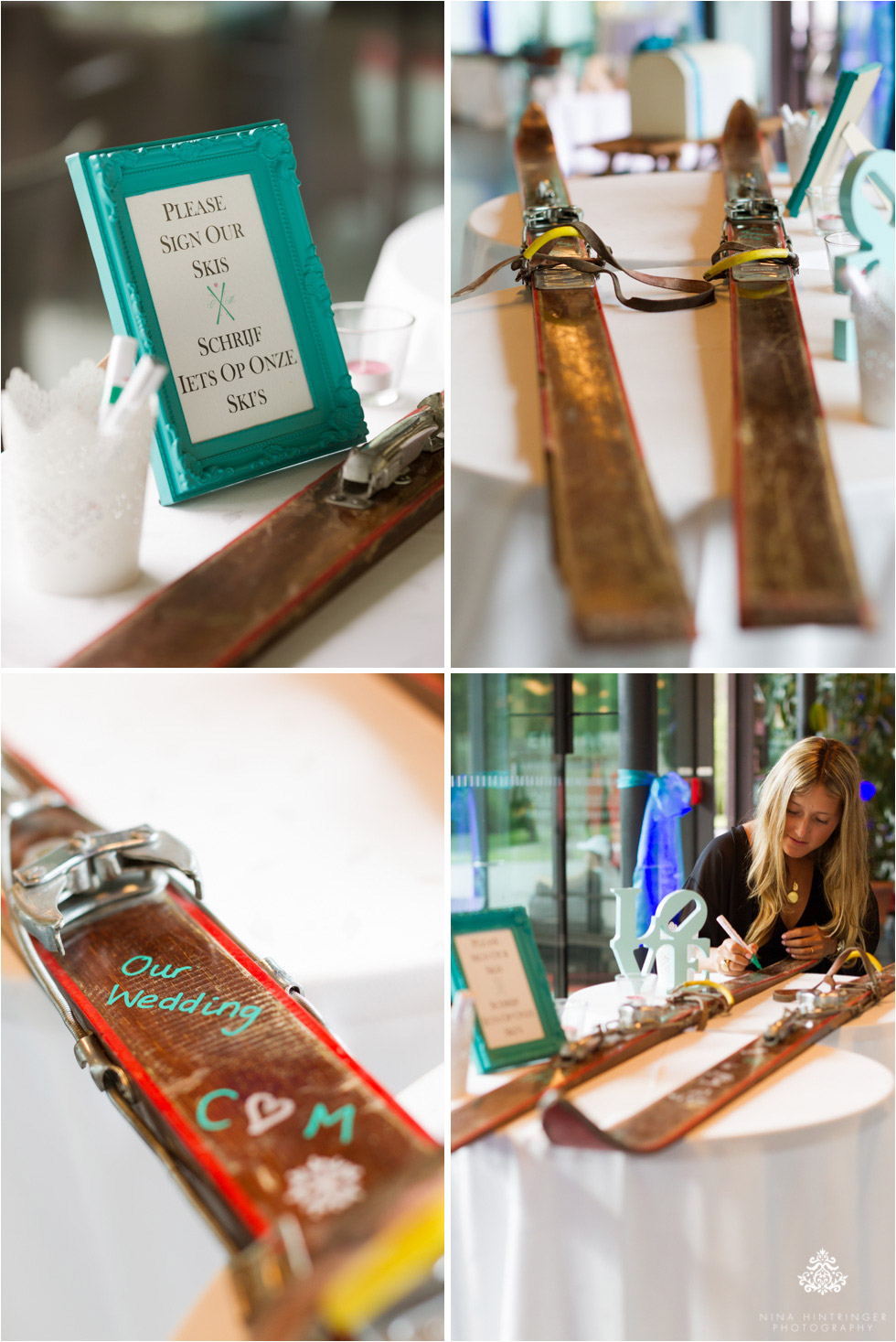 Ski-Inspired Summer Wedding | Cat & Menno and their Tiffany Blue Color Theme - Blog of Nina Hintringer Photography - Wedding Photography, Wedding Reportage and Destination Weddings