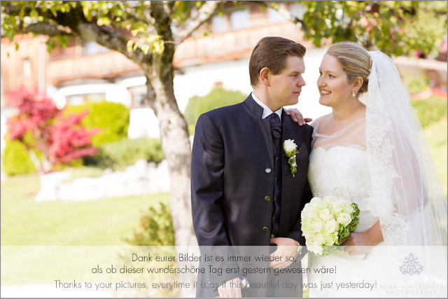 Carina & Fritz | Customer Feedback - Blog of Nina Hintringer Photography - Wedding Photography, Wedding Reportage and Destination Weddings