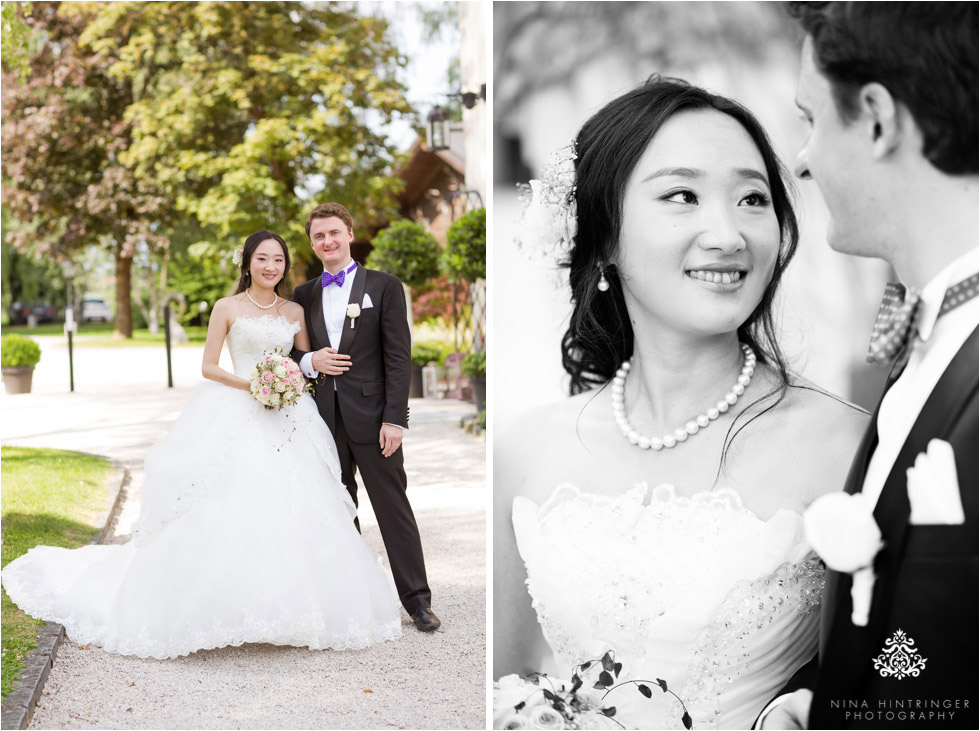 Bidal portraits at Schloss Prielau, Zell am See, Salzburg, Austria - Blog of Nina Hintringer Photography - Wedding Photography, Wedding Reportage and Destination Weddings