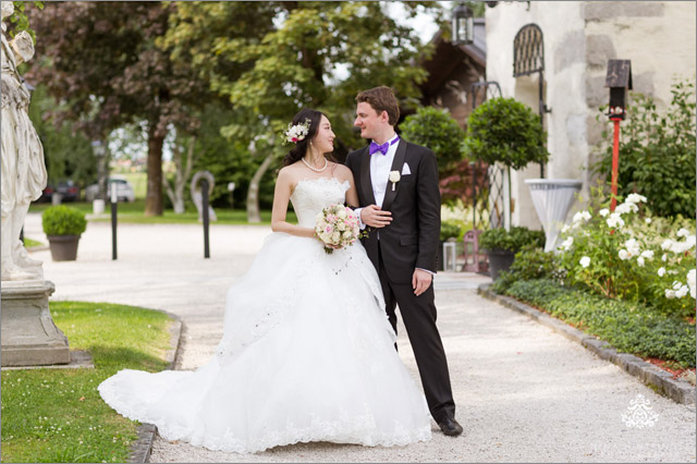 International Outdoor Wedding at Schloss Prielau | China meets Austria