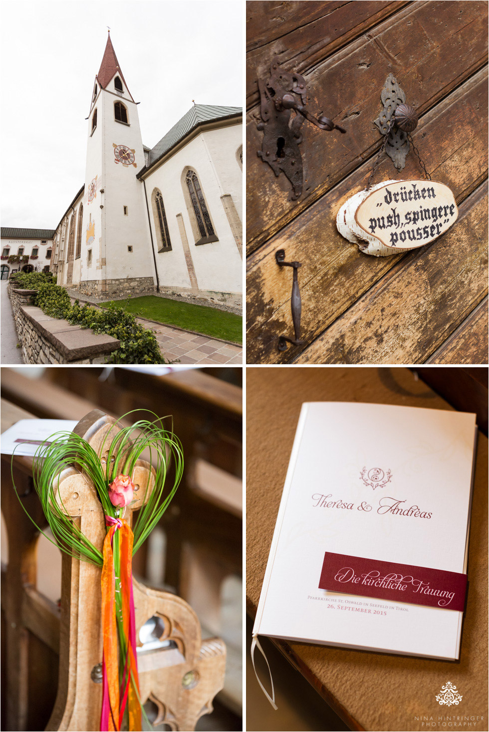 Wedding at Hotel Klosterbräu in Seefeld, Tyrol | Theresa & Andreas - Blog of Nina Hintringer Photography - Wedding Photography, Wedding Reportage and Destination Weddings