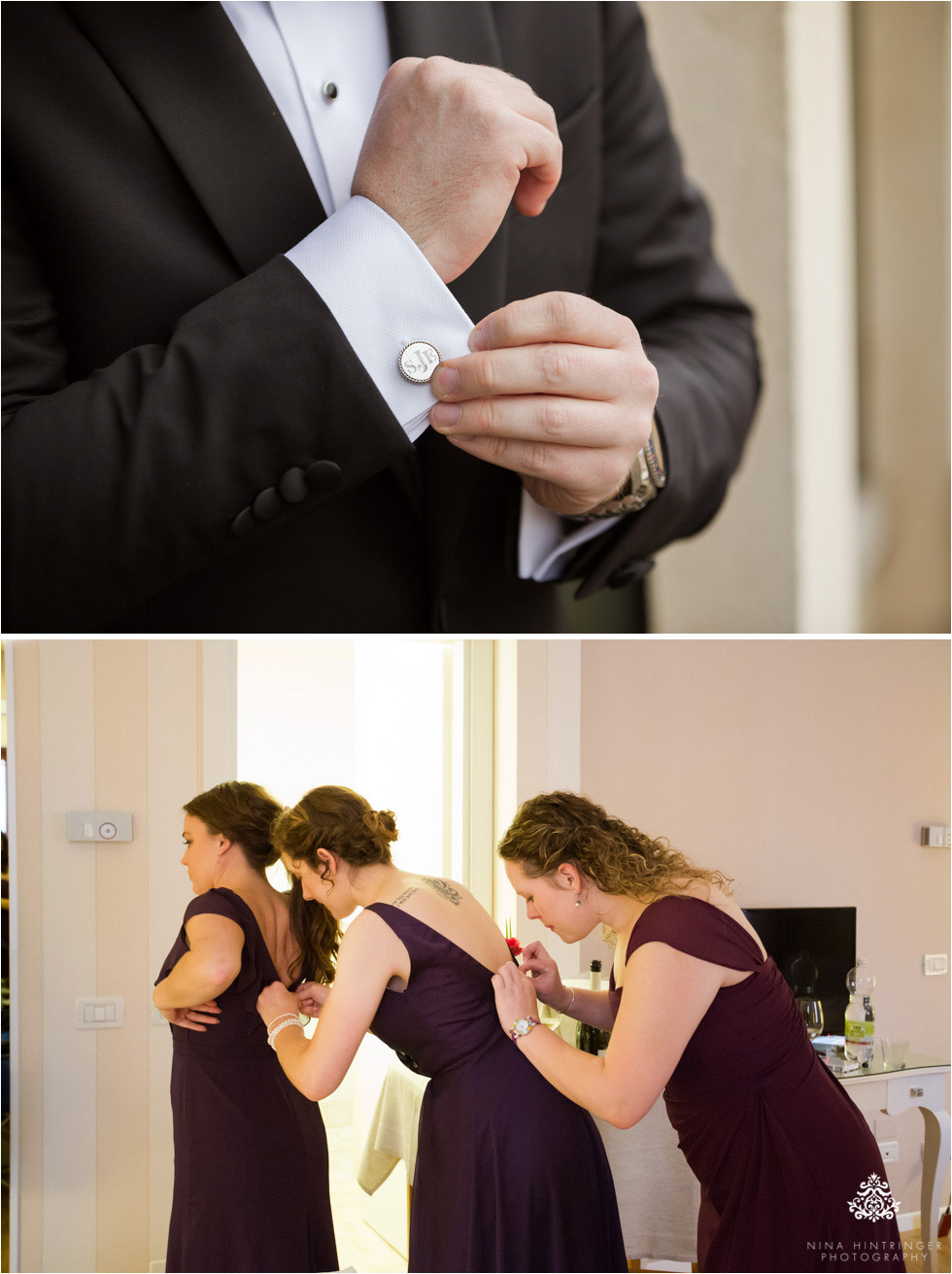 Final wedding day preparations - Blog of Nina Hintringer Photography - Wedding Photography, Wedding Reportage and Destination Weddings