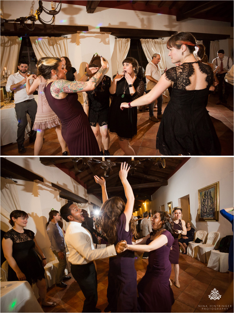 Rocking the dance floor at Villa Damiani in Bassano del Grappa, Italy - Blog of Nina Hintringer Photography - Wedding Photography, Wedding Reportage and Destination Weddings