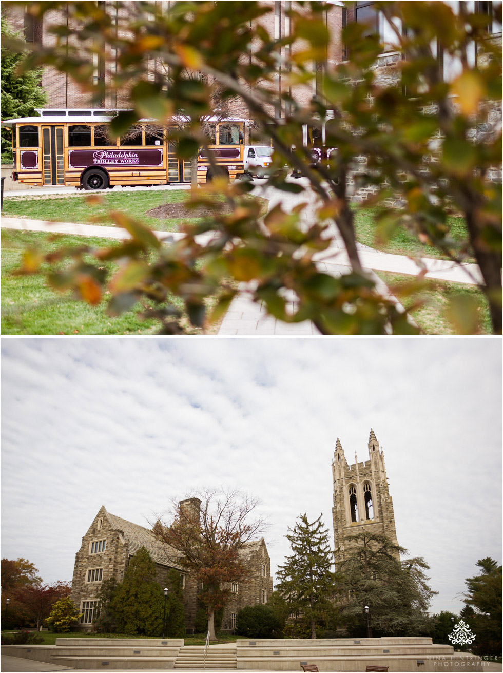 Saint Josephs University campus in Philadelphia, Pennsylvania - Blog of Nina Hintringer Photography - Wedding Photography, Wedding Reportage and Destination Weddings