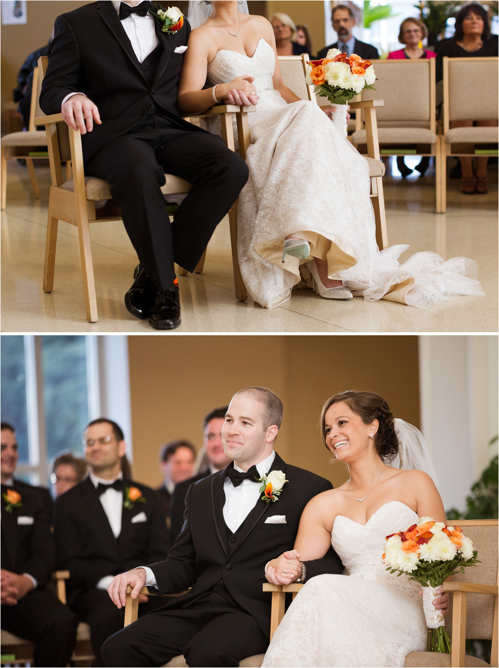 Wedding ceremony at Saint Josephs University campus in Philadelphia, Pennsylvania - Blog of Nina Hintringer Photography - Wedding Photography, Wedding Reportage and Destination Weddings