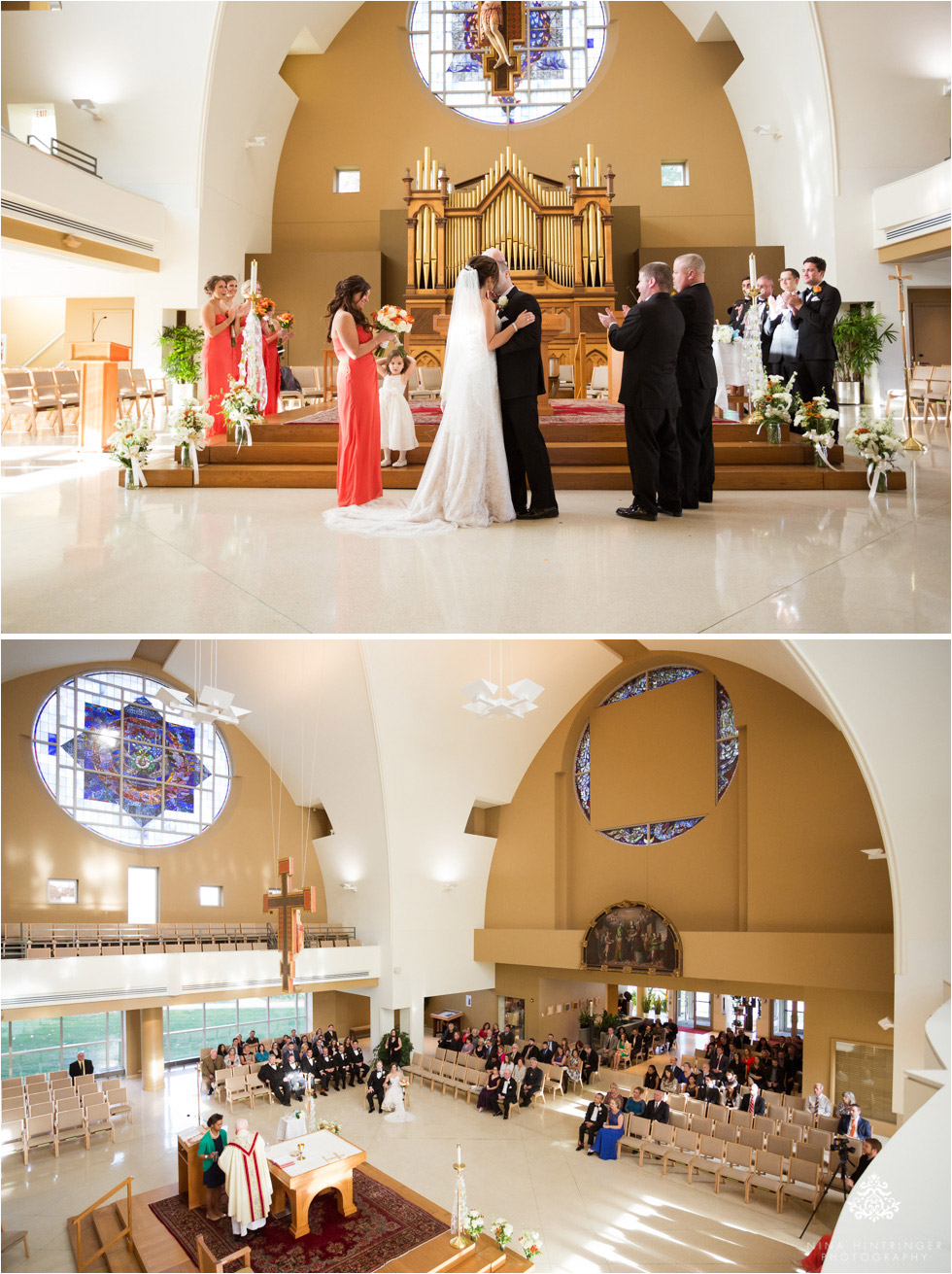 Wedding ceremony at Saint Josephs University campus in Philadelphia, Pennsylvania - Blog of Nina Hintringer Photography - Wedding Photography, Wedding Reportage and Destination Weddings