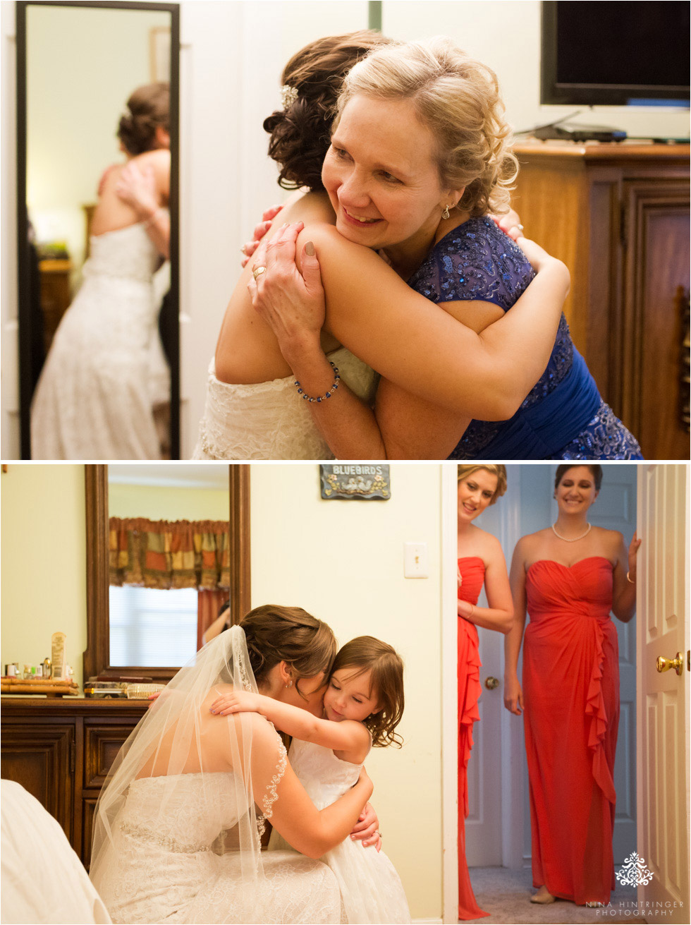 Bride getting ready at her parents home in New Jersey, Pennsylvania - Blog of Nina Hintringer Photography - Wedding Photography, Wedding Reportage and Destination Weddings