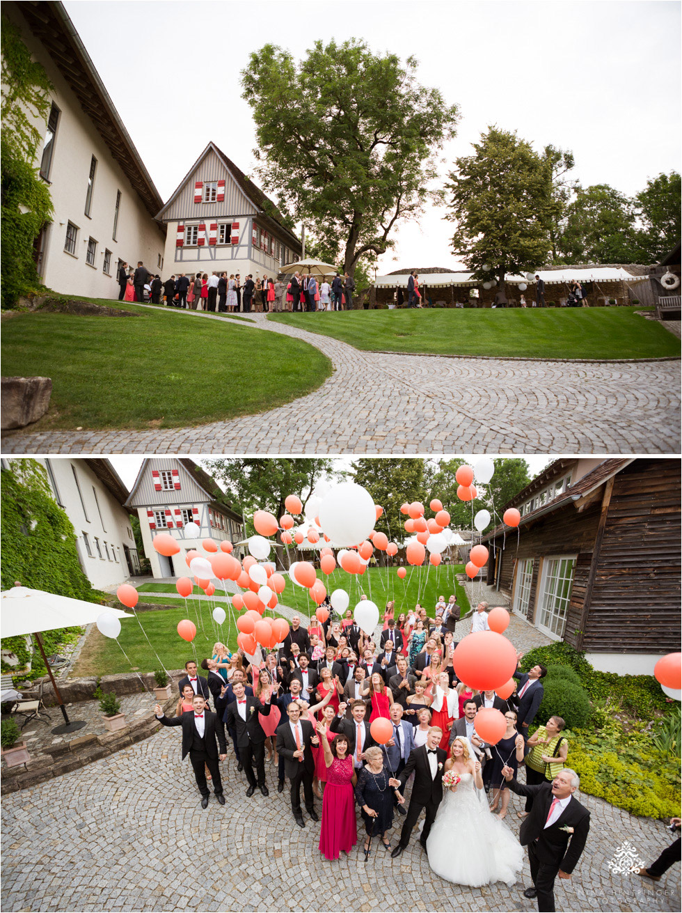 Hofgut Maisenburg Wedding with Gold & Coralline Eye Candy | Melanie & Philipp | Hayingen, Germany - Blog of Nina Hintringer Photography - Wedding Photography, Wedding Reportage and Destination Weddings