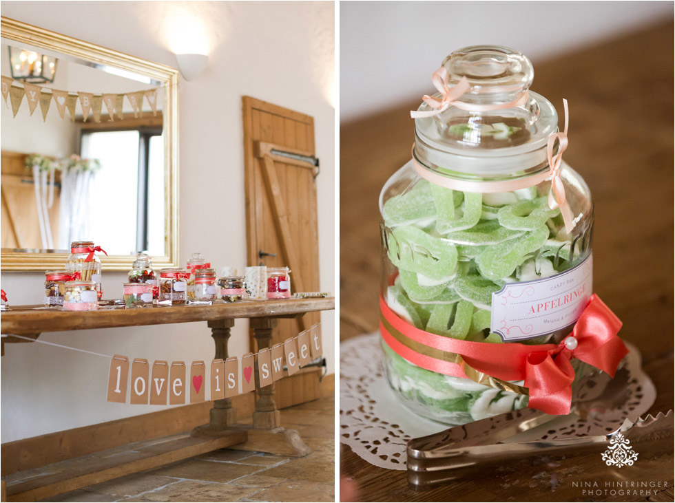 Wedding Inspirations | Candy Bar - Blog of Nina Hintringer Photography - Wedding Photography, Wedding Reportage and Destination Weddings