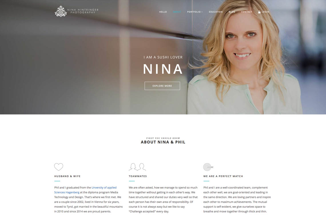 Relaunch Website Nina Hintringer Photography - Blog of Nina Hintringer Photography - Wedding Photography, Wedding Reportage and Destination Weddings