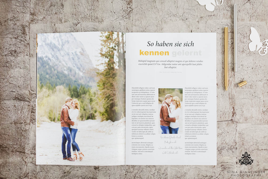 How to design the perfect Wedding Newspaper - Blog of Nina Hintringer Photography - Wedding Photography, Wedding Reportage and Destination Weddings