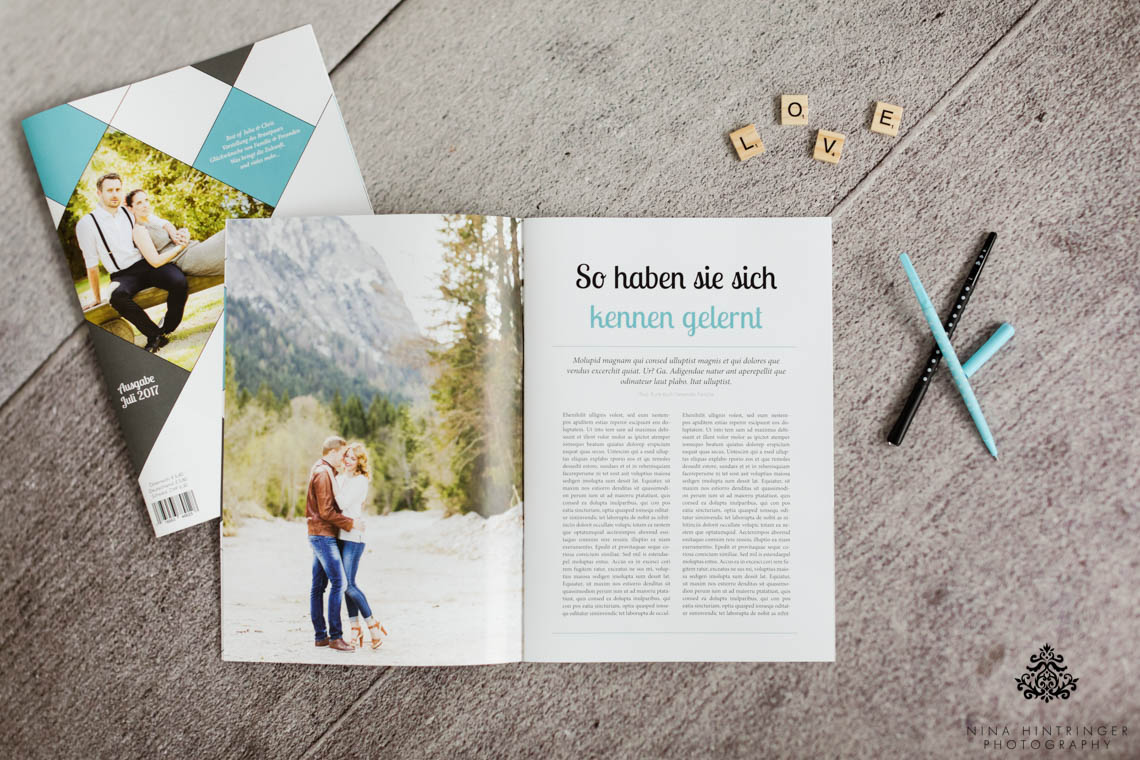 How to design the perfect Wedding Newspaper - Blog of Nina Hintringer Photography - Wedding Photography, Wedding Reportage and Destination Weddings