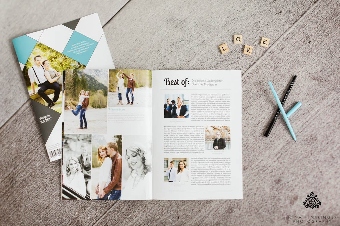 How to design the perfect Wedding Newspaper - Blog of Nina Hintringer Photography - Wedding Photography, Wedding Reportage and Destination Weddings