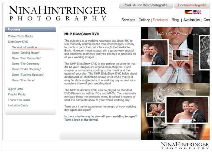 Angy & Hannes | NHP SlideShow DVD - Blog of Nina Hintringer Photography - Wedding Photography, Wedding Reportage and Destination Weddings